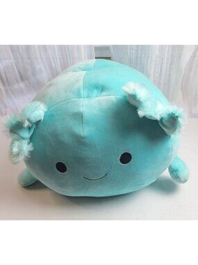 Smoochy Pals Teal Axolotl Plush 12" Soft Squishy Stuffed Animal Lanco